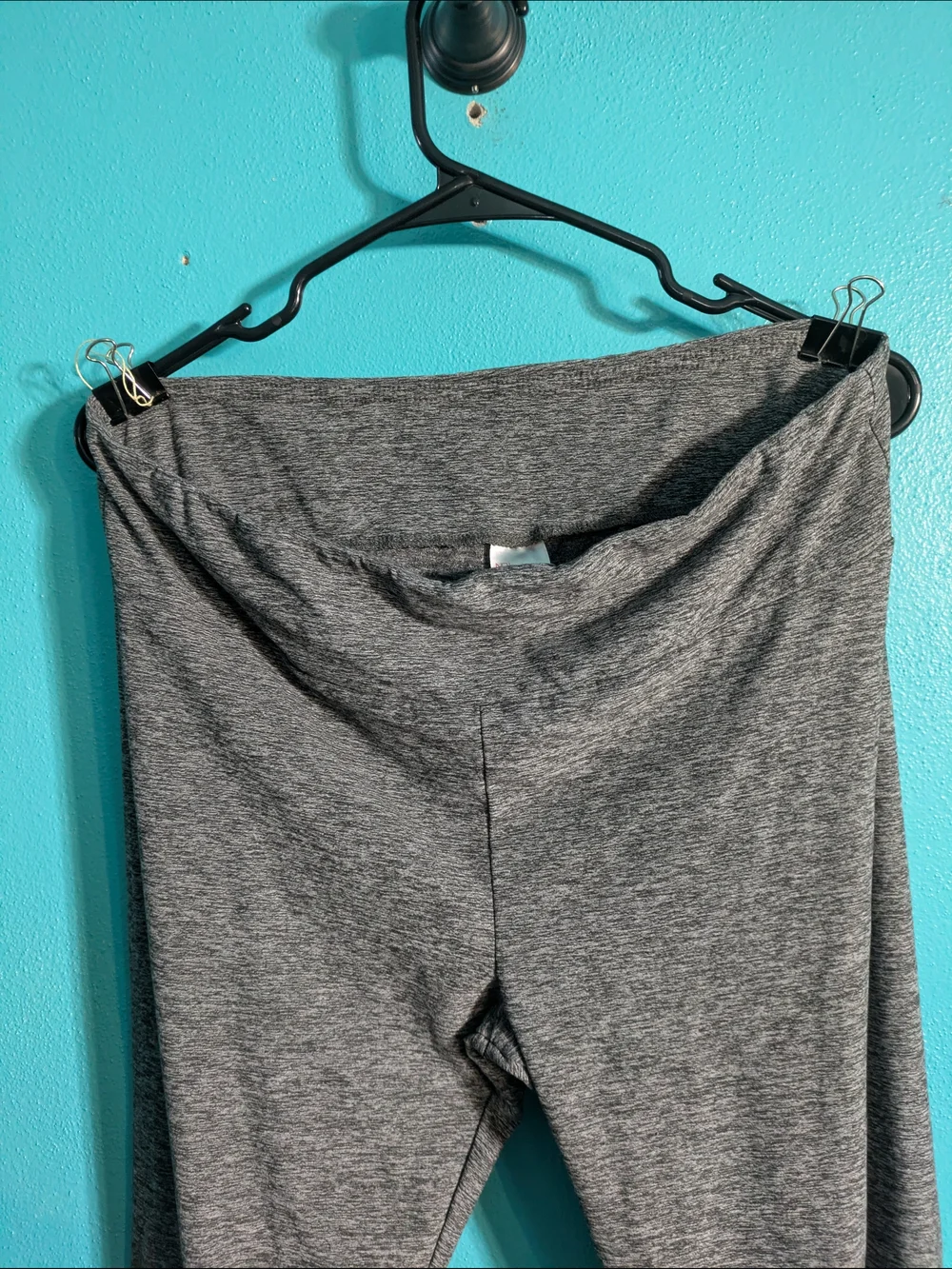 No‎ Boundaries Gray Heather Stretch Leggings